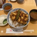 之村 - かき揚げ丼(大盛無料) 1,400円