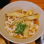 Mine No Udon - 令和5年10月
                        モーニング(7:00〜10:00)
                        朝うどん 税込700円
                        朝ごぼう天うどん、かしわめし