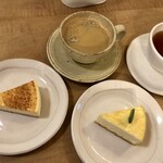 チーズケーキ工房・カフェ 風花 - 風花のチーズケーキ/木こりのチーズケーキ