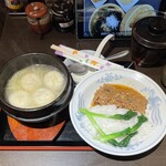 肉汁水餃子餃包 - 餃包＋魯肉飯セット