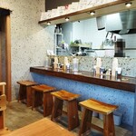 中華そば ひらこ屋 - カウンタ―