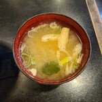 とんかつ田中 - 味噌汁