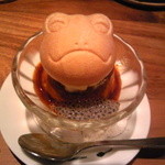 キッチン ククゥ - ランチ＋￥１１０でｃuteなデザート♪(かえるVer.)