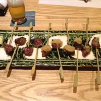 黒毛和牛専門 天の幸山の幸 淀屋橋店  - 宮崎牛串盛合せ