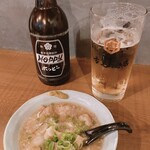 Kobashouten - ホッピー(白)/牛もつ煮込み