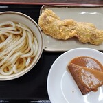 麺通堂 - かけうどん＆トッピング