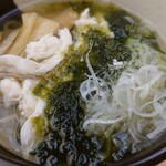 食事処　七福 - どっさりあおさ塩ラーメン
