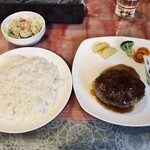 和 - ライスもたっぷりハンバーグランチ