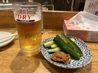 Torimoto - ビール＆もろきゅう