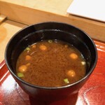鮨 波づき - みそ汁