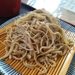 そばの里茂むら - 蕎麦は太め