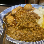 ヌードル＆スパイスカレー 今日の1番 - キーマカレー　あっぷ