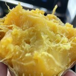 ちいさな焼き芋屋さん poteco - 繊維がすごいです。