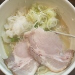 麺 並木商事 - 鶏白湯ラーメン（塩）