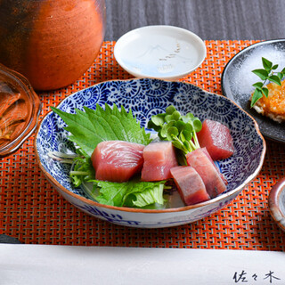 Treat yourself to a course packed with Ginza [Sasaki]'s popular menu items.
