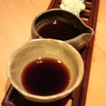 そばつゆと薬味