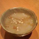 泰庵 - そば湯割り