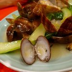 赤坂珉珉 - あさり青菜　浅蜊炒青菜