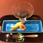 人形町今半 - フレッシュな無花果に季節を感じて、とても美味しく感じた