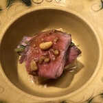 人形町今半 - 松の実も季節の仕事をしていました