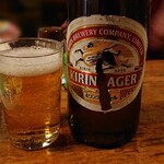 カッパ - キリンラガービール  あららお顔に傷がついてる  大丈夫私が飲み干しましょう(^^)