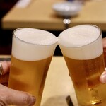 波へい - トリビーで乾杯〜♪