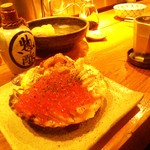 ろばた割烹 とう兵衛 - 三種の貝焼き