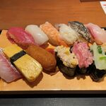 Kaisen Sushi Izakaya Shichifuku - ワンコイン握り500円