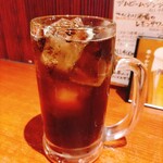 溝口 もつ焼のんき - ★★★祝おうセット 1800円 2杯目のコーラサワー