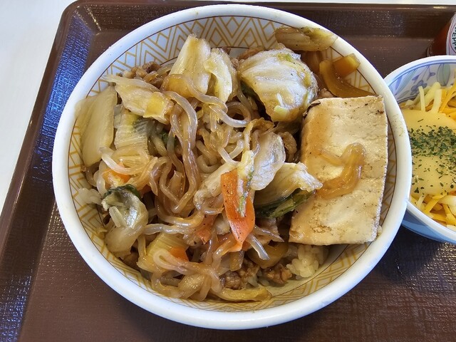 すき家 弘前青山店 - 撫牛子（牛丼）の写真