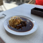 GARB CLIFF TERRACE IZUMO - オムライス牛デミグラスソース¥1,600