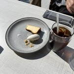 GARB CLIFF TERRACE IZUMO - 西浜芋のバスクチーズケーキ¥400