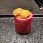 元麻布 牛牛 離宮 - ウニ牛