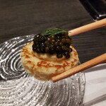 元麻布 牛牛 離宮 - フレッシュキャビア