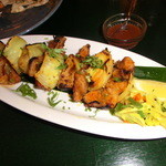 カイバル - 黒豚とりんごとポテトのグリル　自家製バーベキューソースで