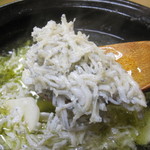 幸軒 - 生しらすのアヒージョ