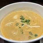 Dandan soup with boiled Gyoza / Dumpling