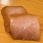 鮨 しゅん輔 - 気仙沼のカジキマグロの漬けです