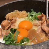 侘家古暦堂 祇園花見小路本店 - 石焼親子丼（アップ２）