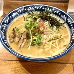 麺や 佐市 - 牡蠣･拉麺 950円