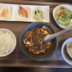 中国料理 天蘭 - 麻婆豆腐ランチ1,200円