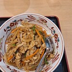 聚香楼 - 豚生姜焼丼大盛り