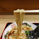 時雨製麺所 - 箸上げ頑張った！