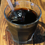 スパイスカフェ - カレー2種 1500円 のアイスコーヒー