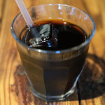 スパイスカフェ - カレー2種 1500円 のアイスコーヒー