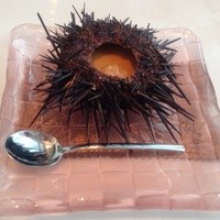 銀座 シェ・トモ - 生ウニの貴婦人風