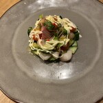 PISOLA - 貝柱とキュウリのタルタル!!絶品‼️♥️オススメ‼️