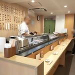 立ち鮨 たいへいらく - 店内