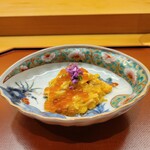 美会 - 器は明治時代のものらしい。鮑の形で、美しく可愛い❤️