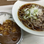 常盤軒 - ミニカレー付そば